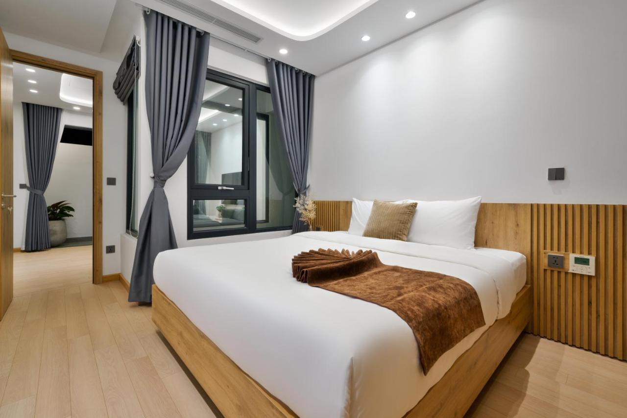The Galaxy Home Doi Can Hotel And Apartment Hanoj Exteriér fotografie