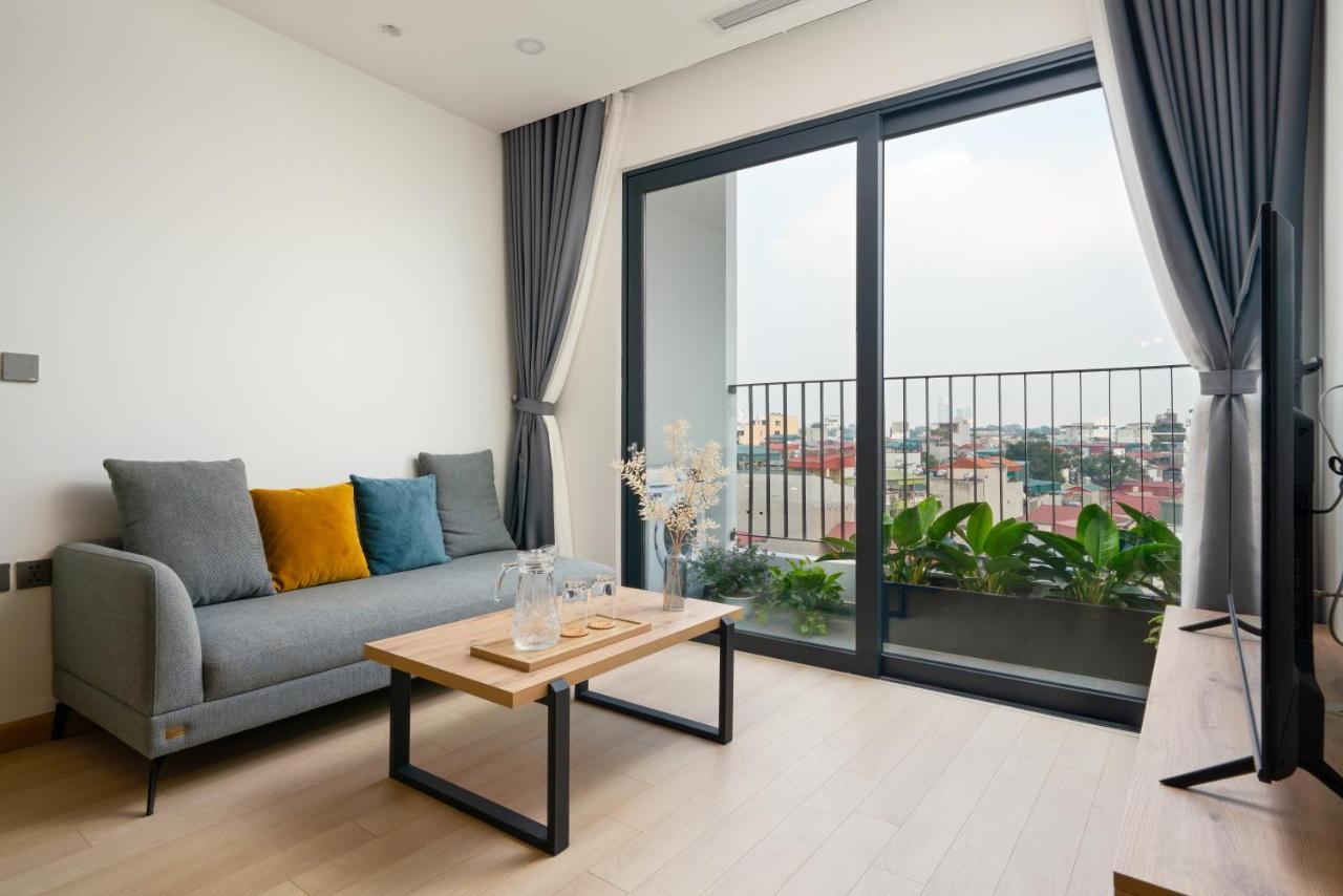 The Galaxy Home Doi Can Hotel And Apartment Hanoj Exteriér fotografie