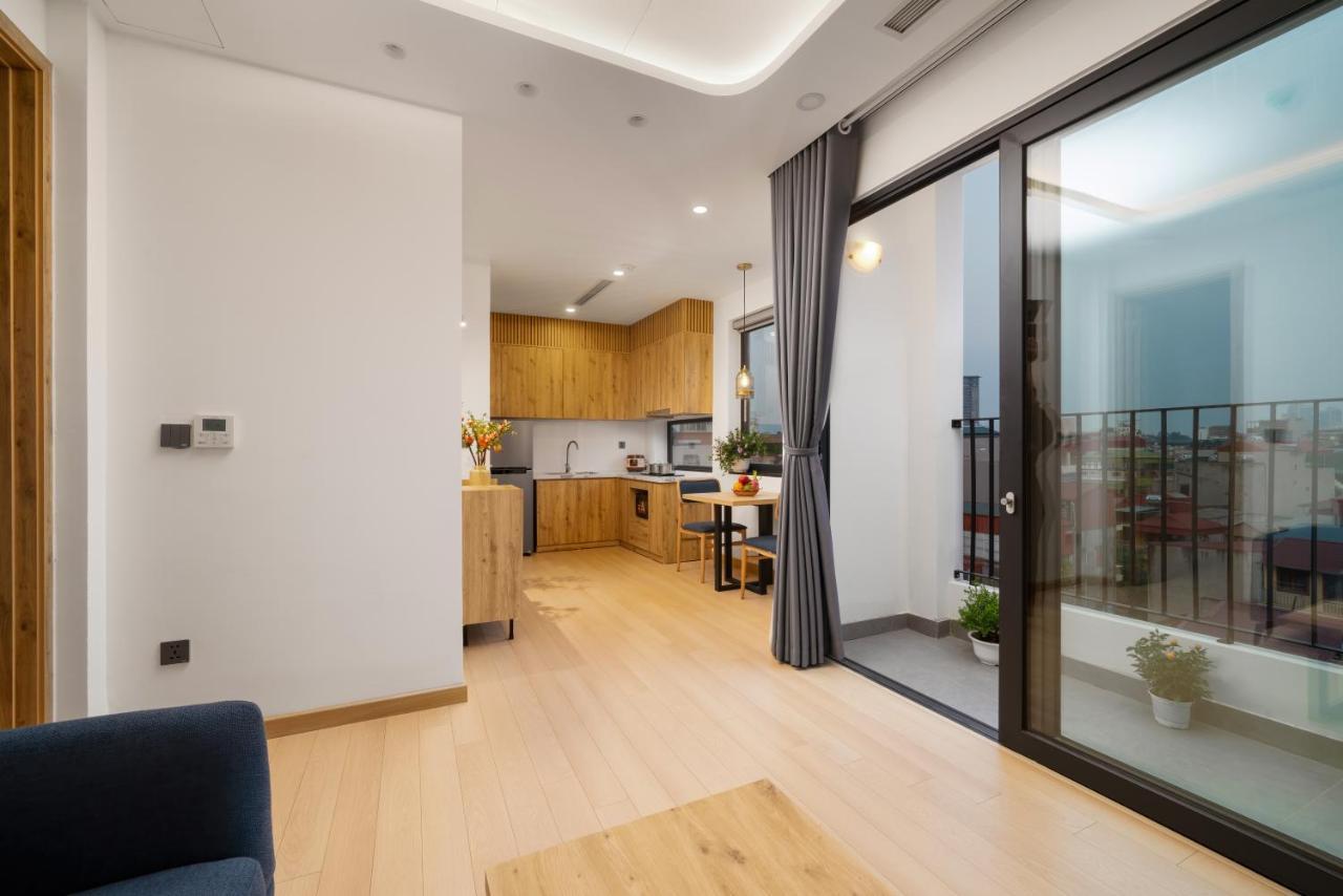 The Galaxy Home Doi Can Hotel And Apartment Hanoj Exteriér fotografie