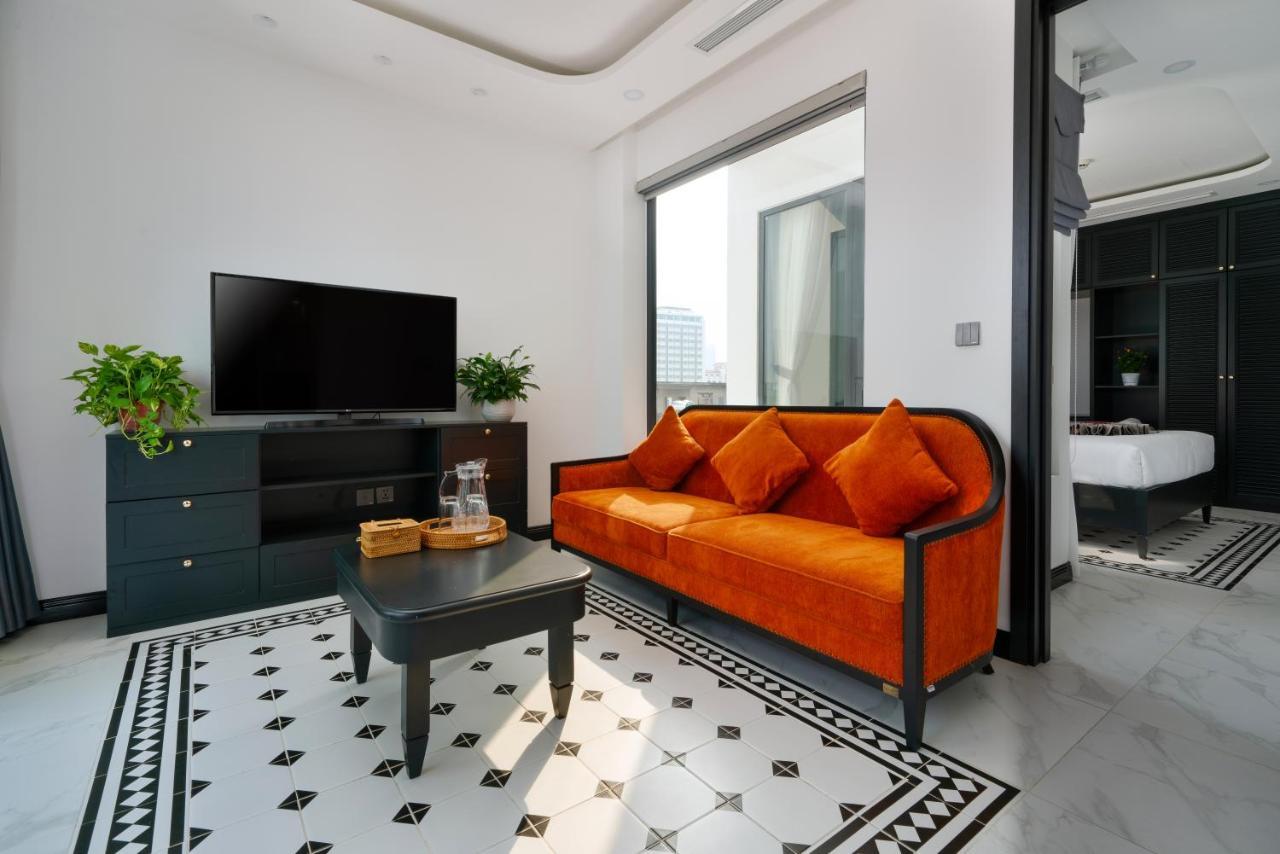 The Galaxy Home Doi Can Hotel And Apartment Hanoj Exteriér fotografie