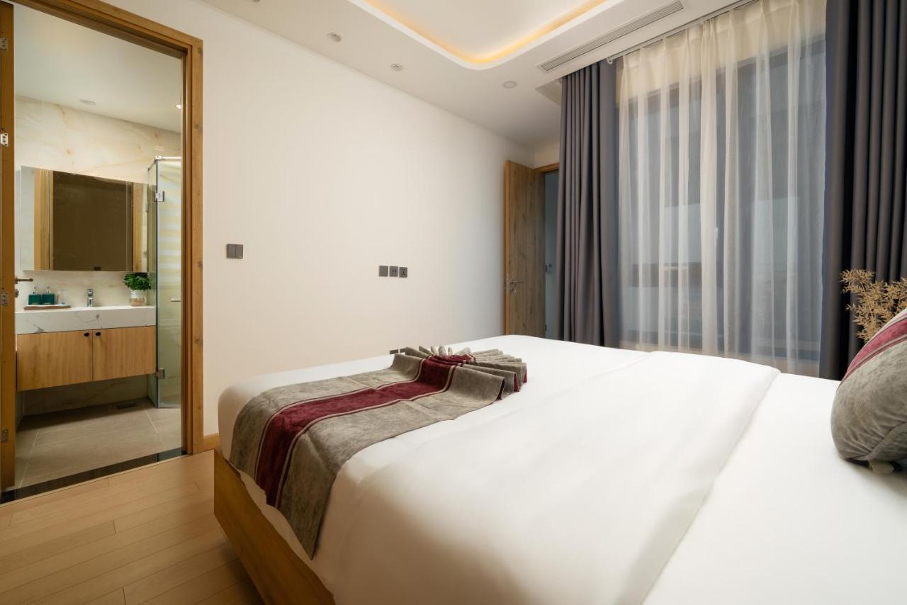 The Galaxy Home Doi Can Hotel And Apartment Hanoj Exteriér fotografie